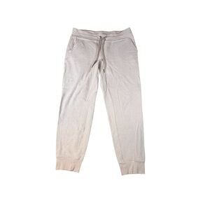 Calvin Klein Performance Women‘s  Tapered Sweat Pants L Pink Drawstrings
